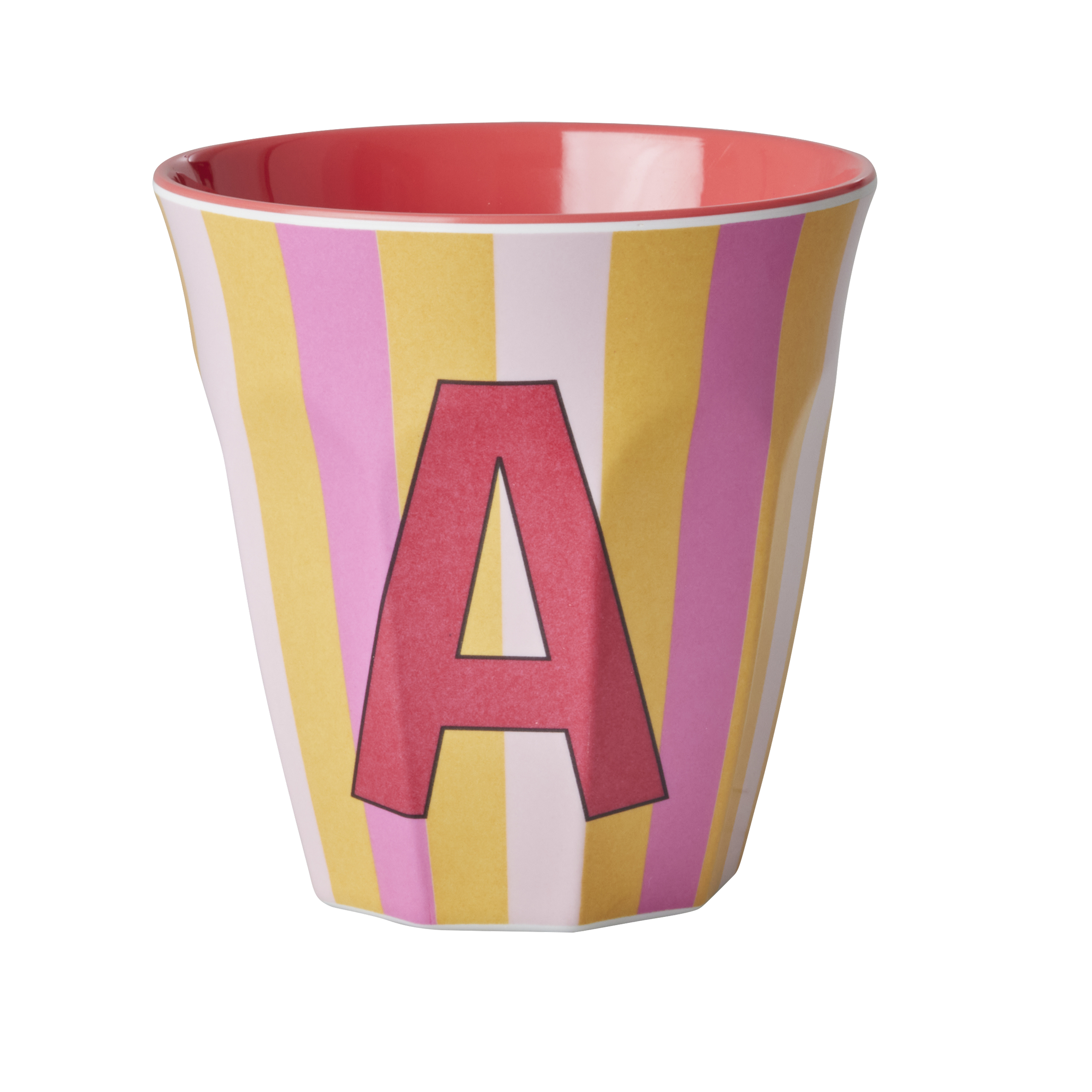 Melamine Alfabet kop, pink mix - 250 ml.